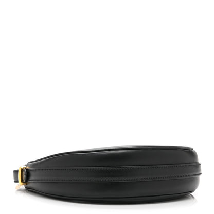 Prada Soft Calfskin Arque Shoulder Bag Black 4 of 10
