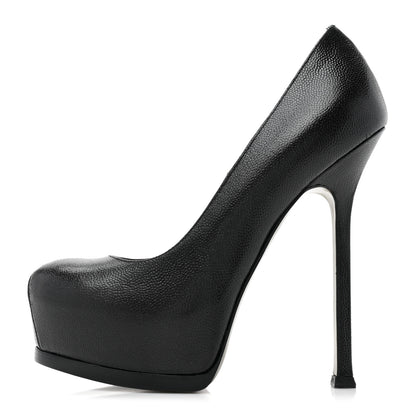 Saint Laurent Vernigolf Tribtoo 105 Pumps 36 Black 1 of 12