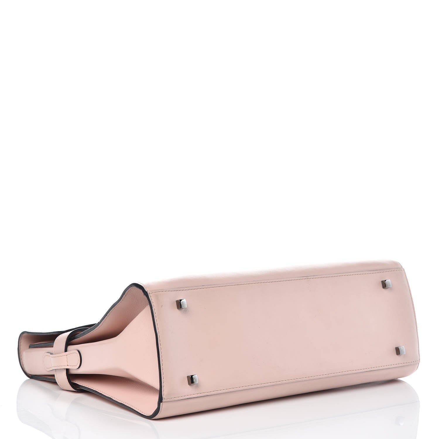 Delvaux Calfskin GM Tempete Satchel Nude 4 of 18