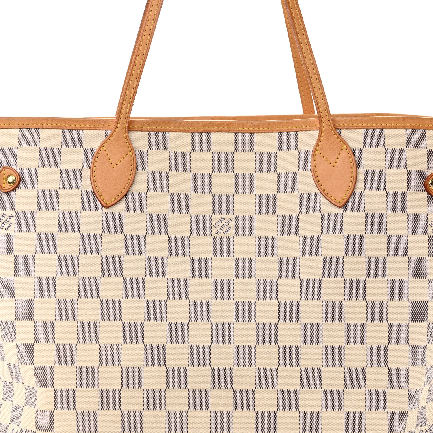 Louis Vuitton LOUIS VUITTON Damier Azur Neverfull MM 8 of 10