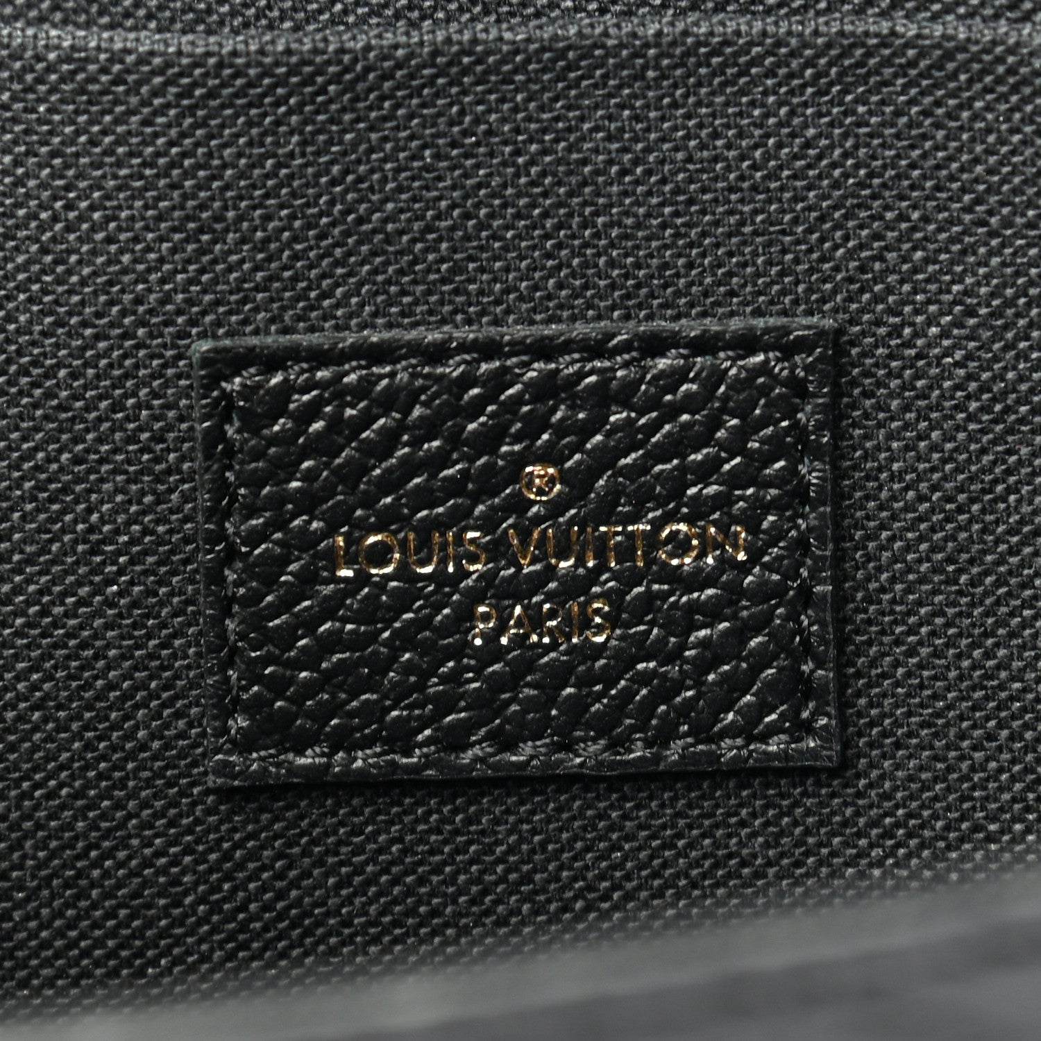 Louis Vuitton Empreinte Pochette Felicie Chain Wallet Black 5 of 6