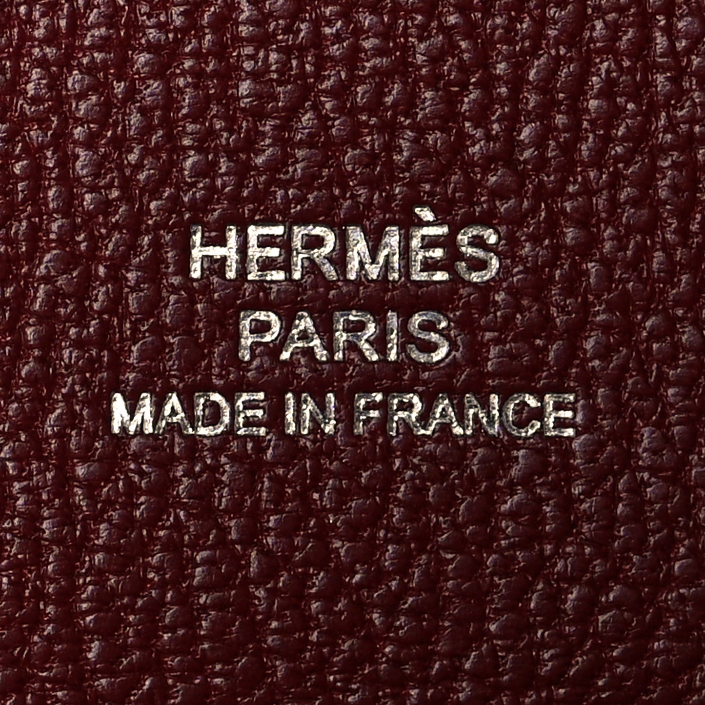 Chevre Mysore Calvi Duo Card Case Rouge H