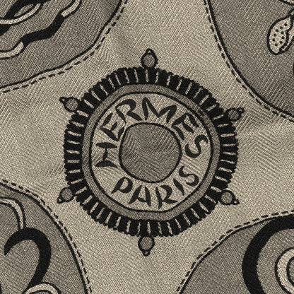 Hermes Cashmere Silk Festival Des Amazones Shawl 140 2 of 5