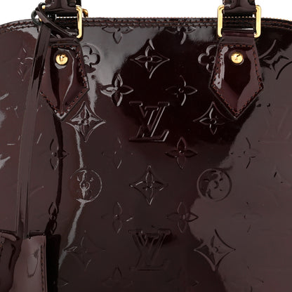 Louis Vuitton Vernis Alma PM Amarante 7 of 10