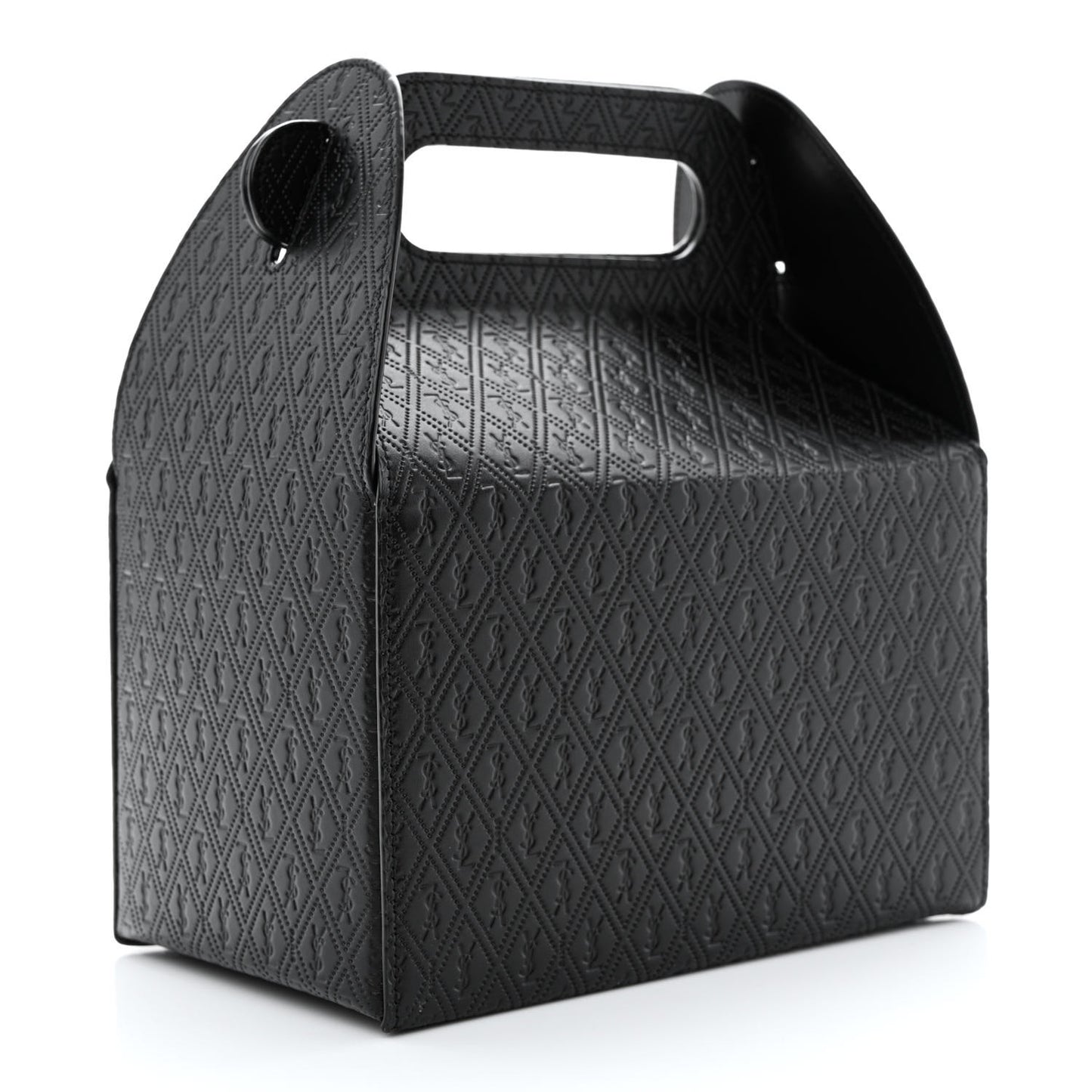 Calfskin Monogram Take Away Box Black