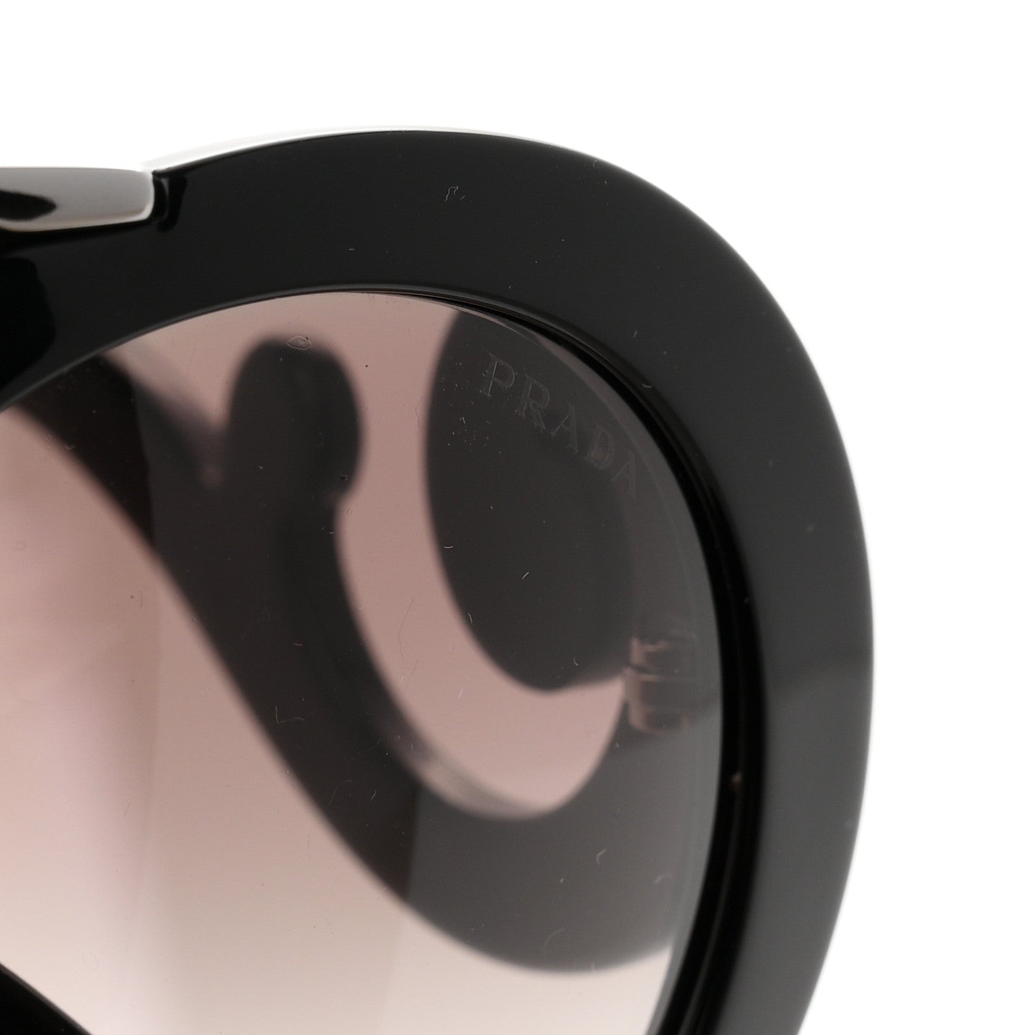 Prada Baroque Sunglasses SPR 13S Black 7 of 8
