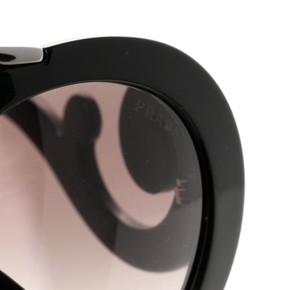 Prada Baroque Sunglasses SPR 13S Black 7 of 8