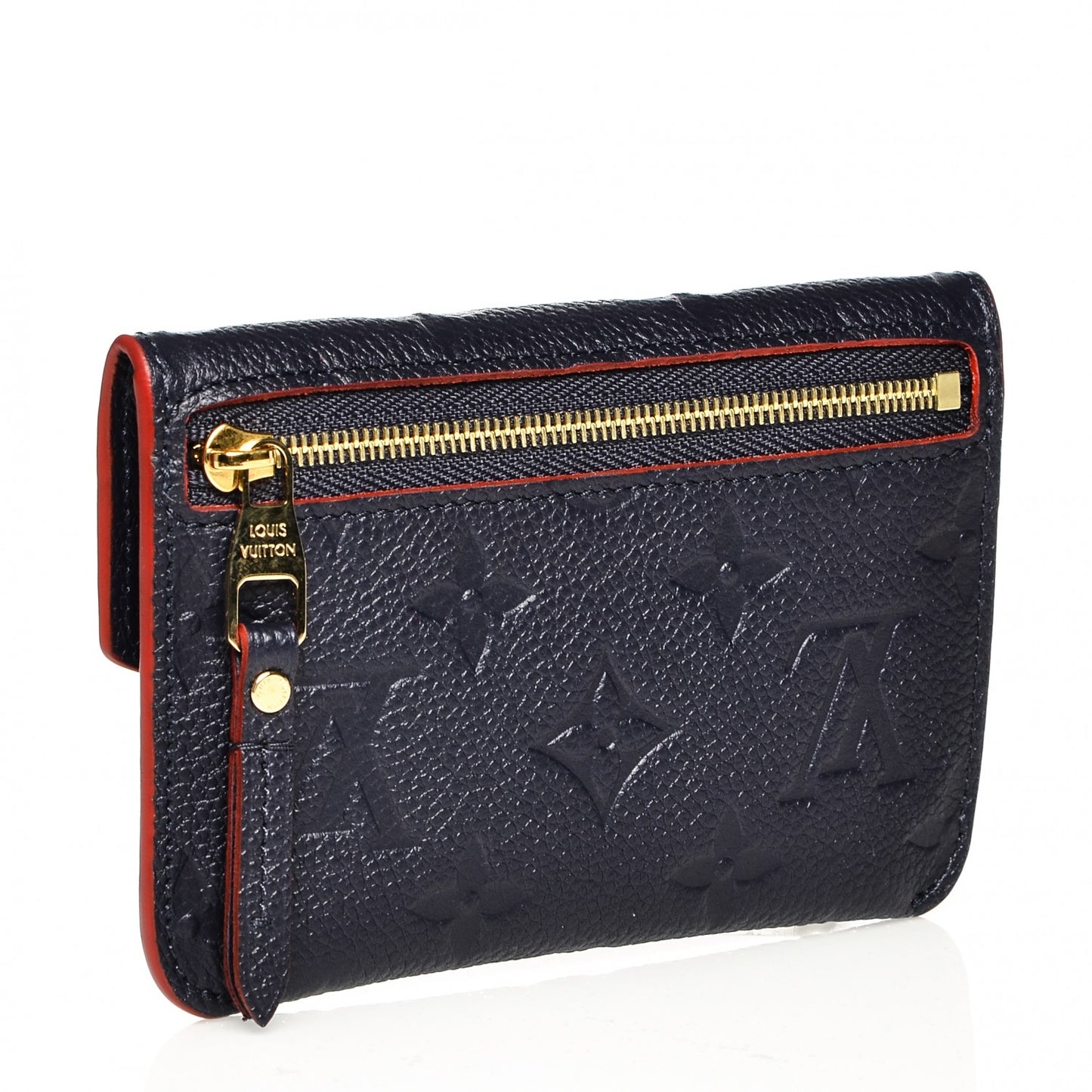 Empreinte Key Pouch Marine Rouge