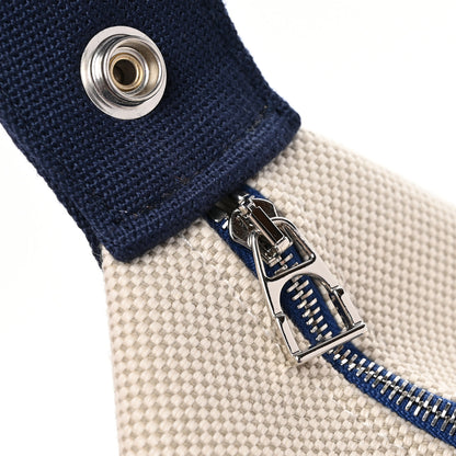 Hermes Canvas Large Bride-A-Brac Cabriole Case Gris Perle 8 of 9