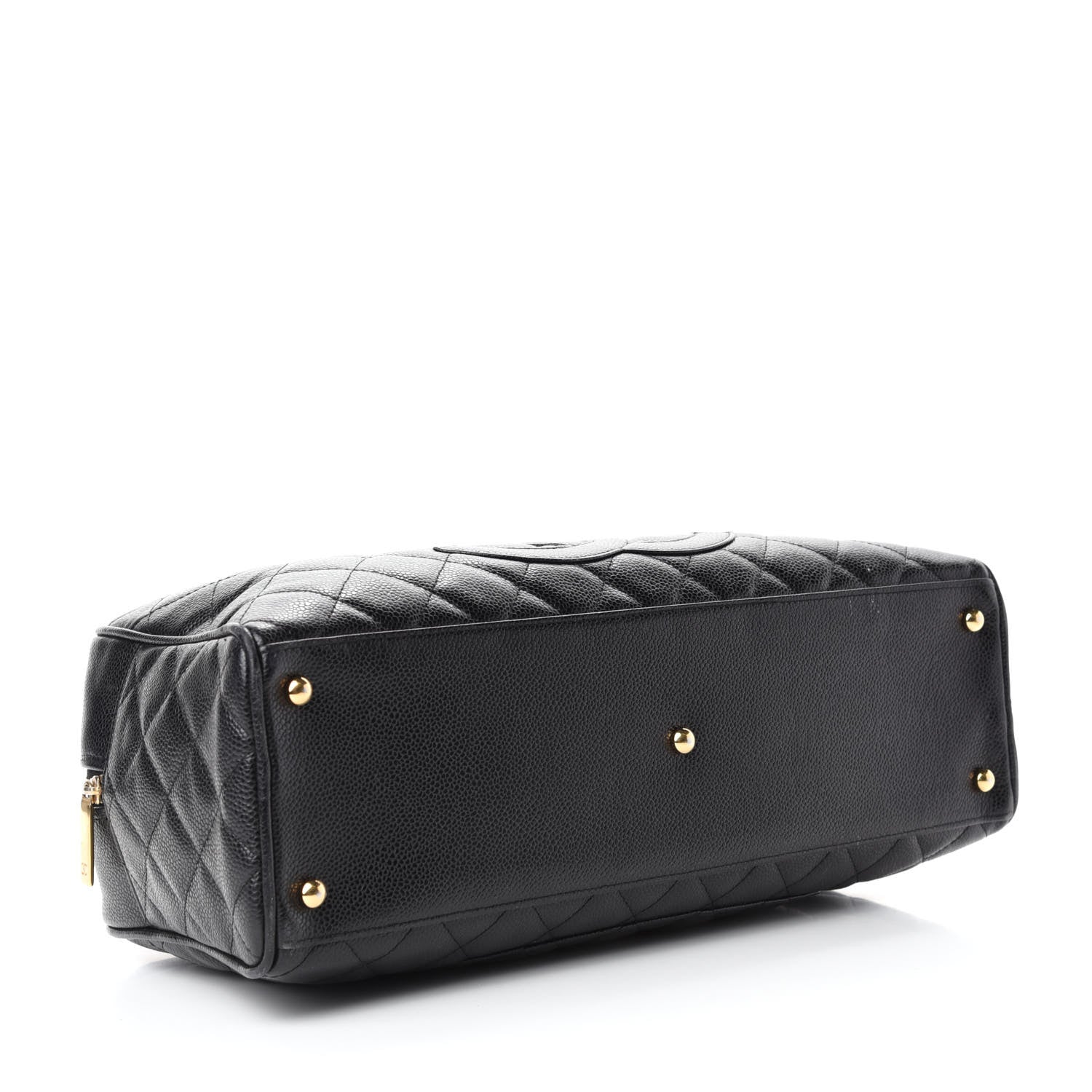 Chanel Caviar Quilted Large Bowler Black 4 of 13