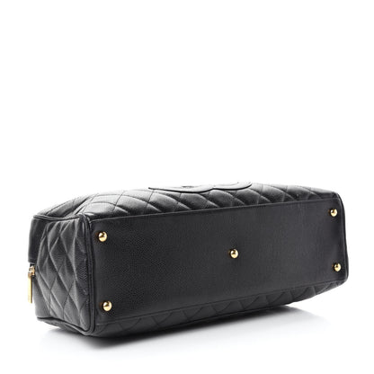 Chanel Caviar Quilted Large Bowler Black 4 of 13