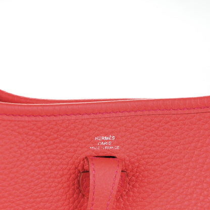 Hermes Taurillon Clemence Evelyne III TPM Bougainvillea 6 of 7