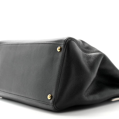Chanel Caviar Cerf Executive Shopper Tote Black 10 of 12