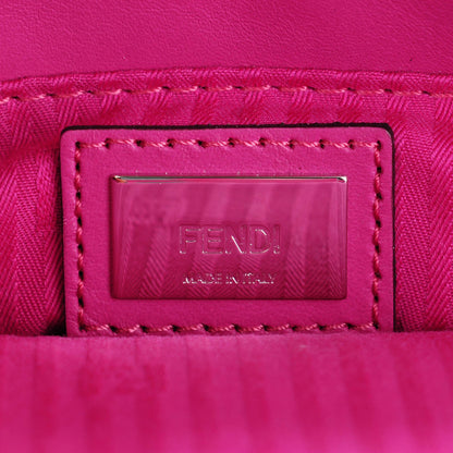 Fendi Vitello Elite Petite 2Jours Tote Magenta 6 of 8