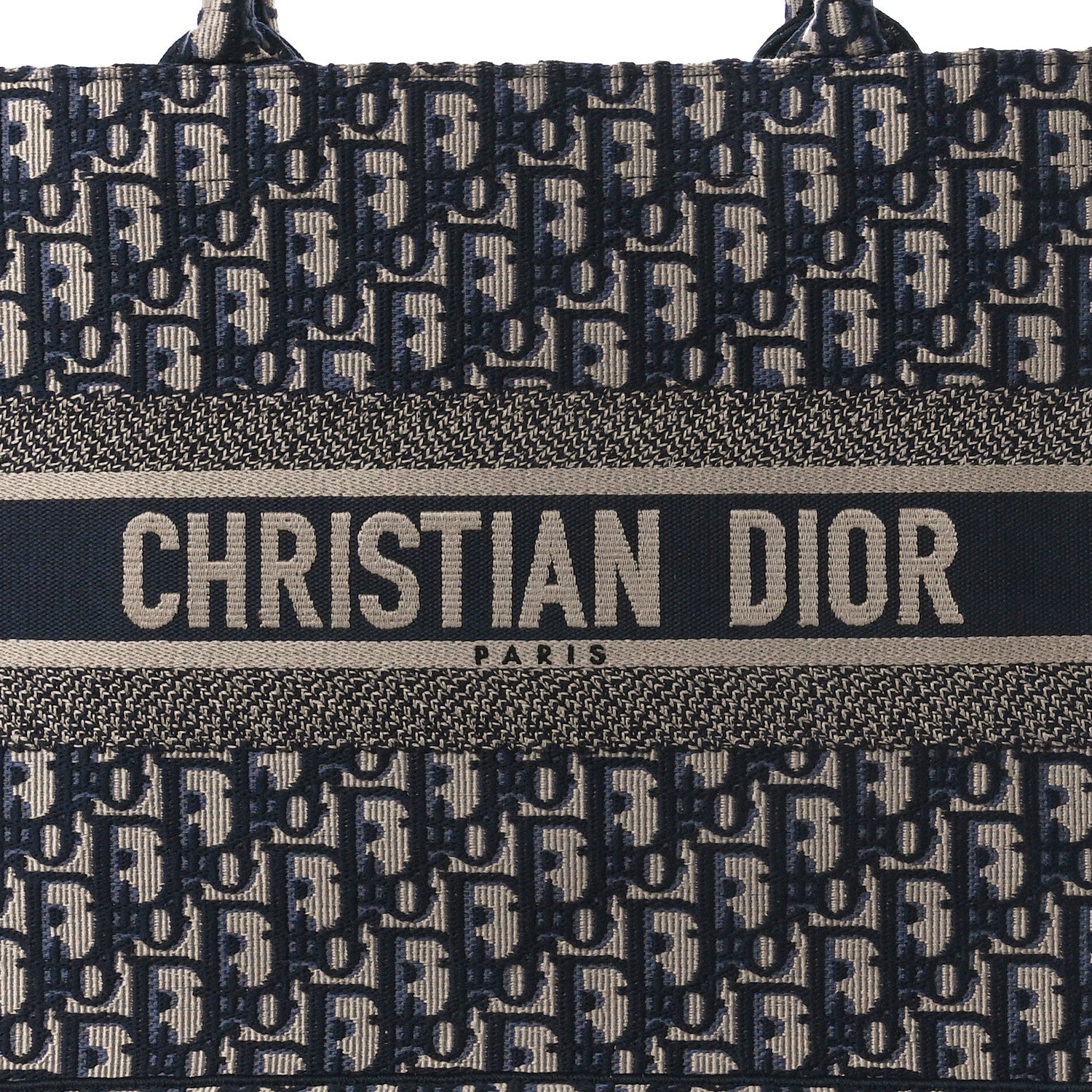 Christian Dior Oblique Medium Book Tote Blue Multicolor 8 of 10