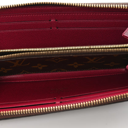 Louis Vuitton Monogram Clemence Wallet Fuchsia 5 of 7