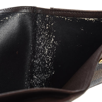 Louis Vuitton Damier Ebene Elise Wallet 12 of 12