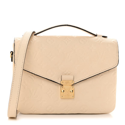 Louis Vuitton Empreinte Pochette Metis Creme 1 of 11