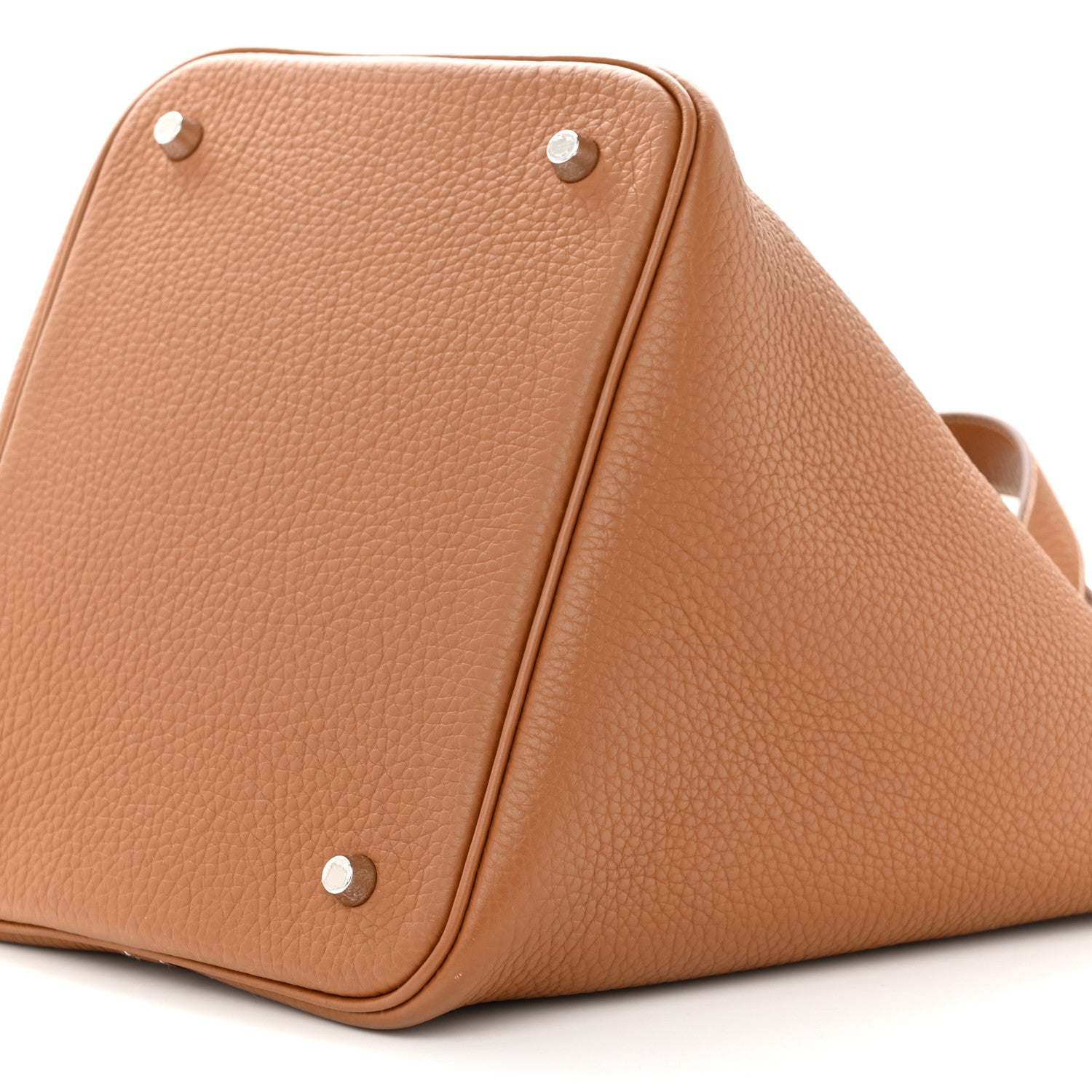 Hermes Taurillon Clemence Picotin Lock 22 MM Gold 11 of 11