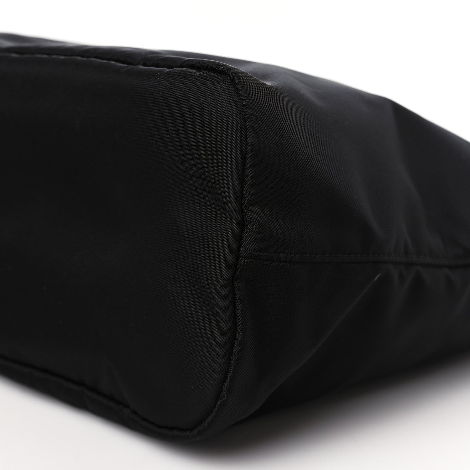 Prada Tessuto Nylon Saffiano Tote Black 7 of 7