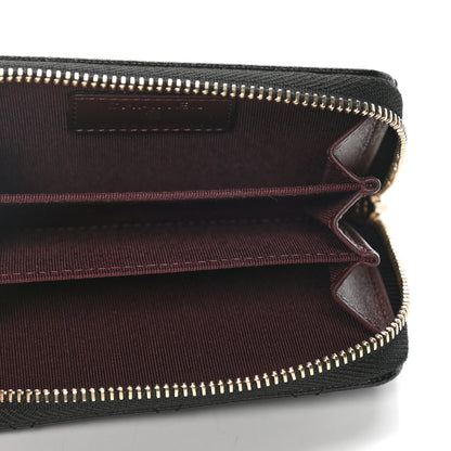 Chanel Caviar Quilted Zip Coin Purse Black 4 of 5