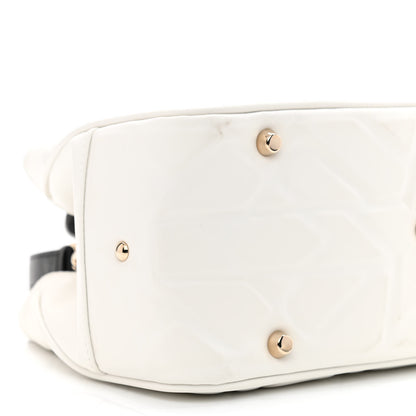 Christian Dior Lambskin Cannage The Lady 95.22 White 9 of 10