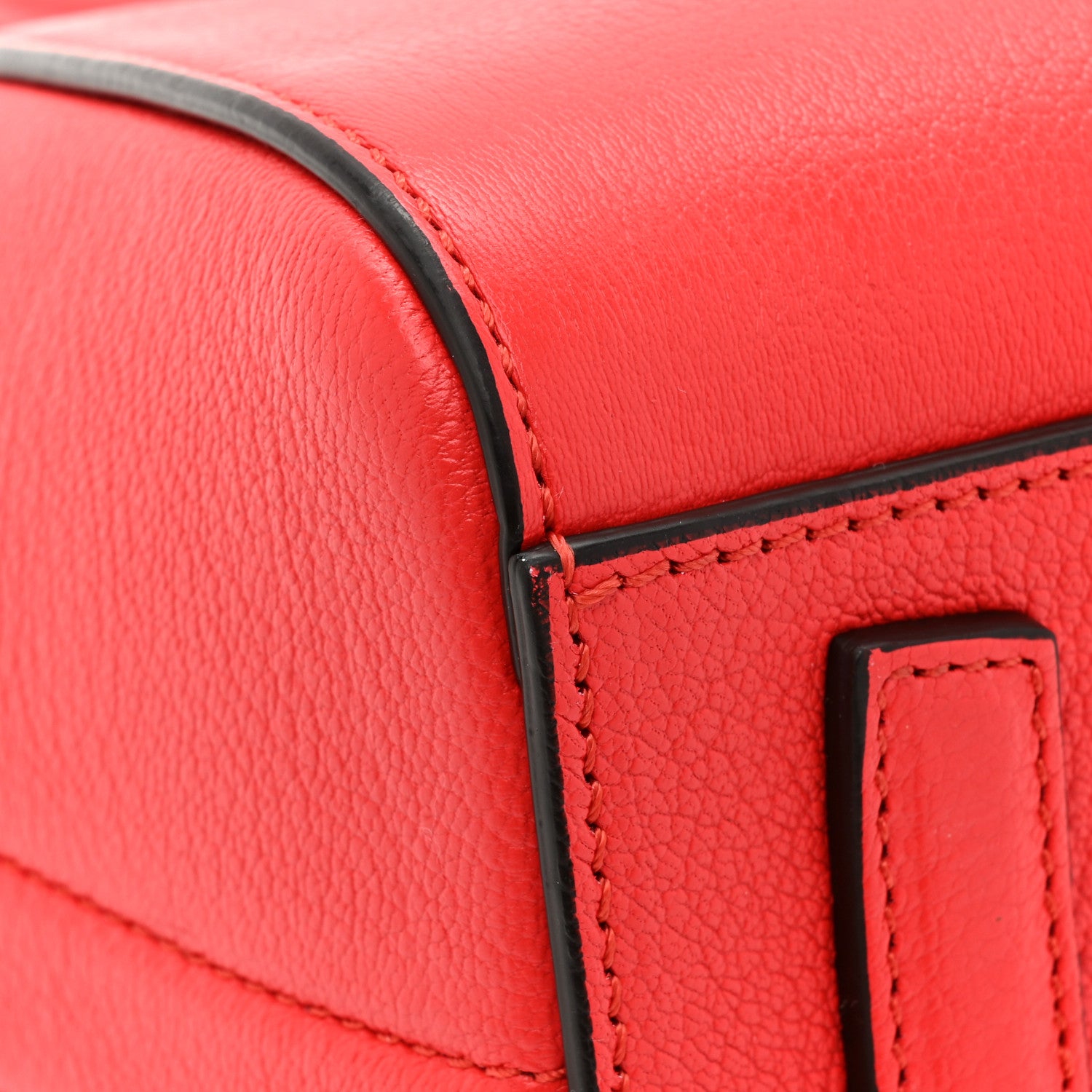 Givenchy Sugar Goatskin Mini Antigona Medium Red 13 of 15