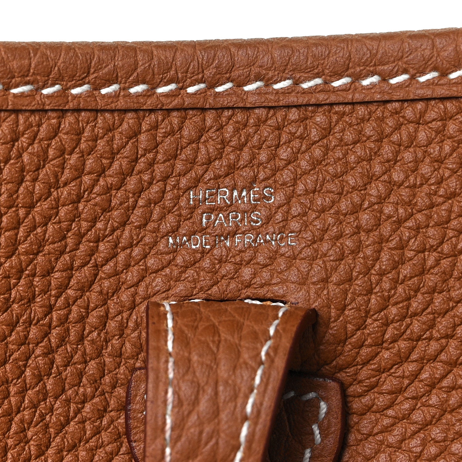 Hermes Taurillon Maurice Evelyne TPM Gold 5 of 8