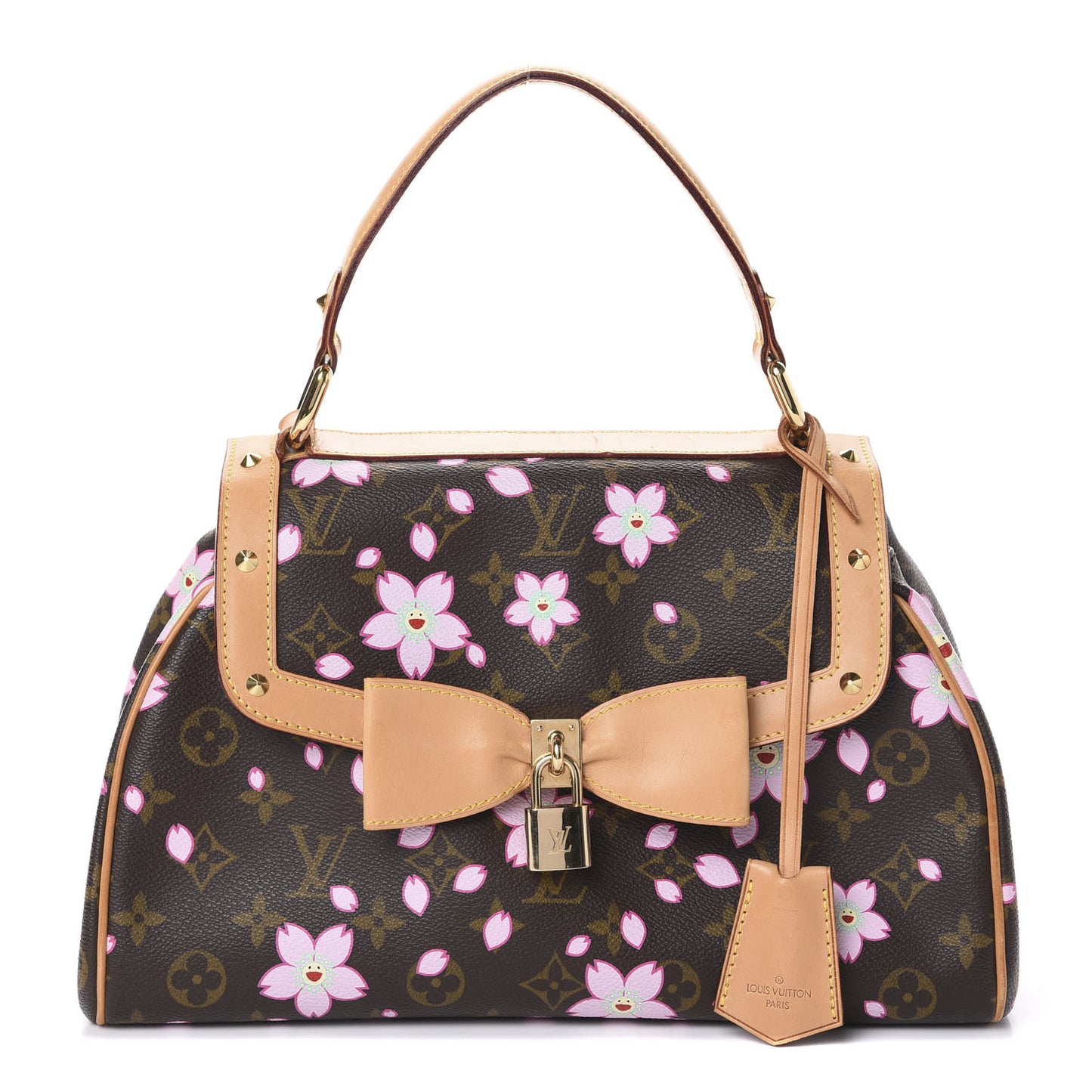 Monogram Cherry Blossom Sac Retro Bag Brown