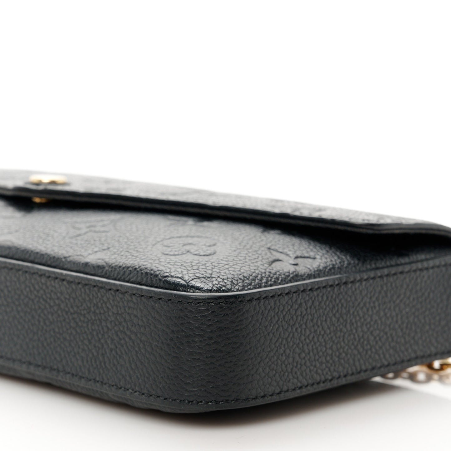 Empreinte Pochette Felicie Chain Wallet Black