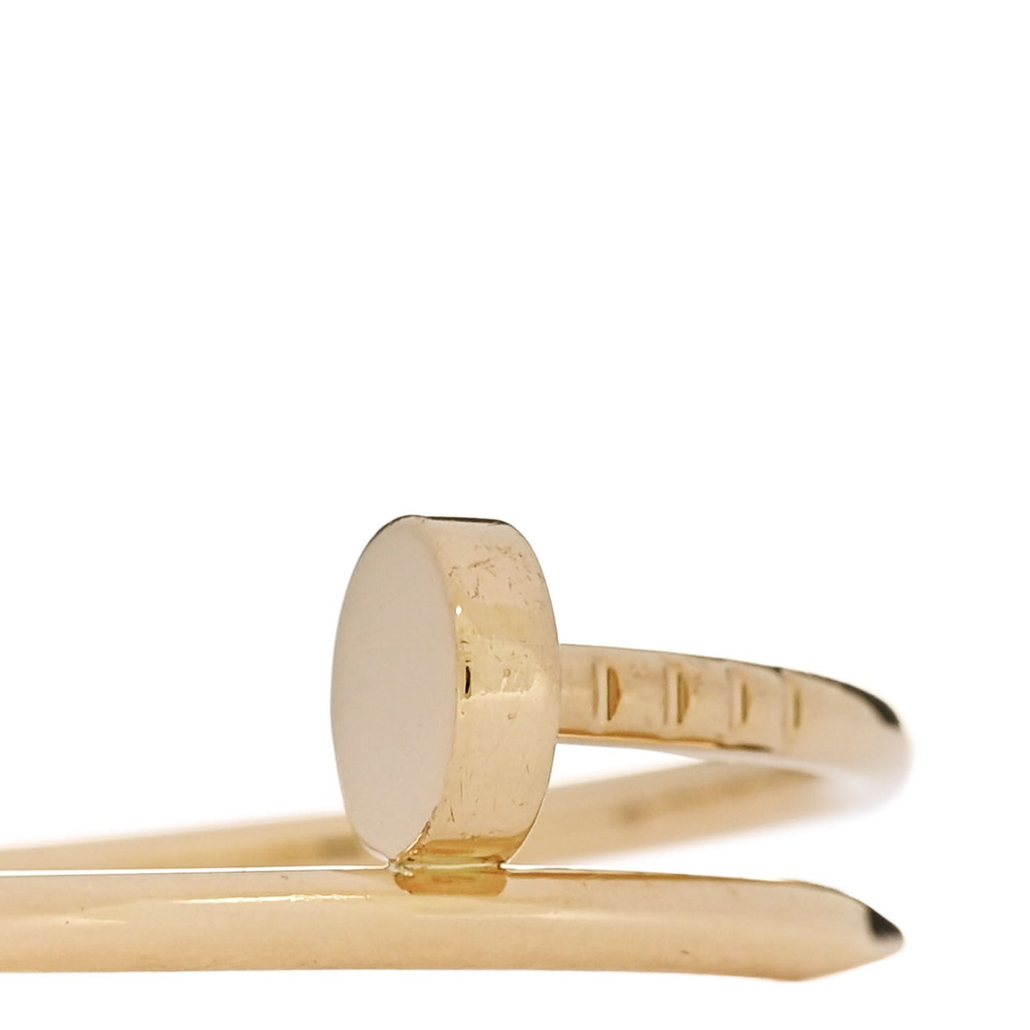 18K Yellow Gold Small Juste Un Clou Ring 54 7