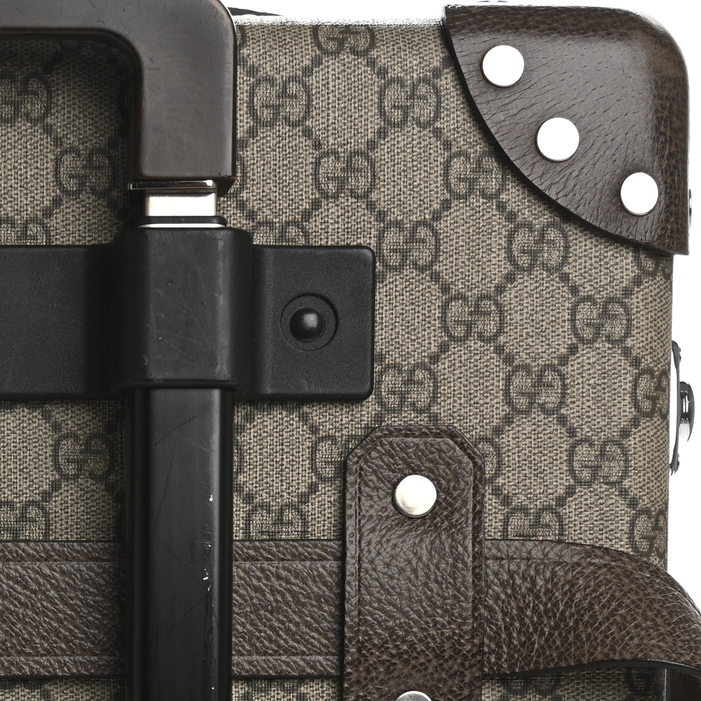 Supreme Monogram Globe-Trotter Carry-On Brown