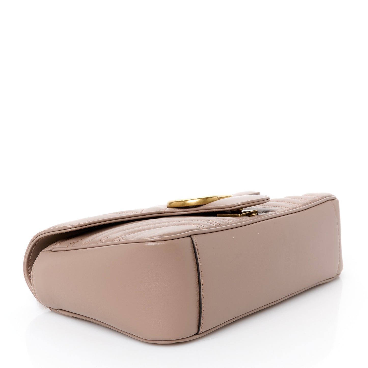 Calfskin Matelasse Small GG Marmont Shoulder Bag Porcelain Rose