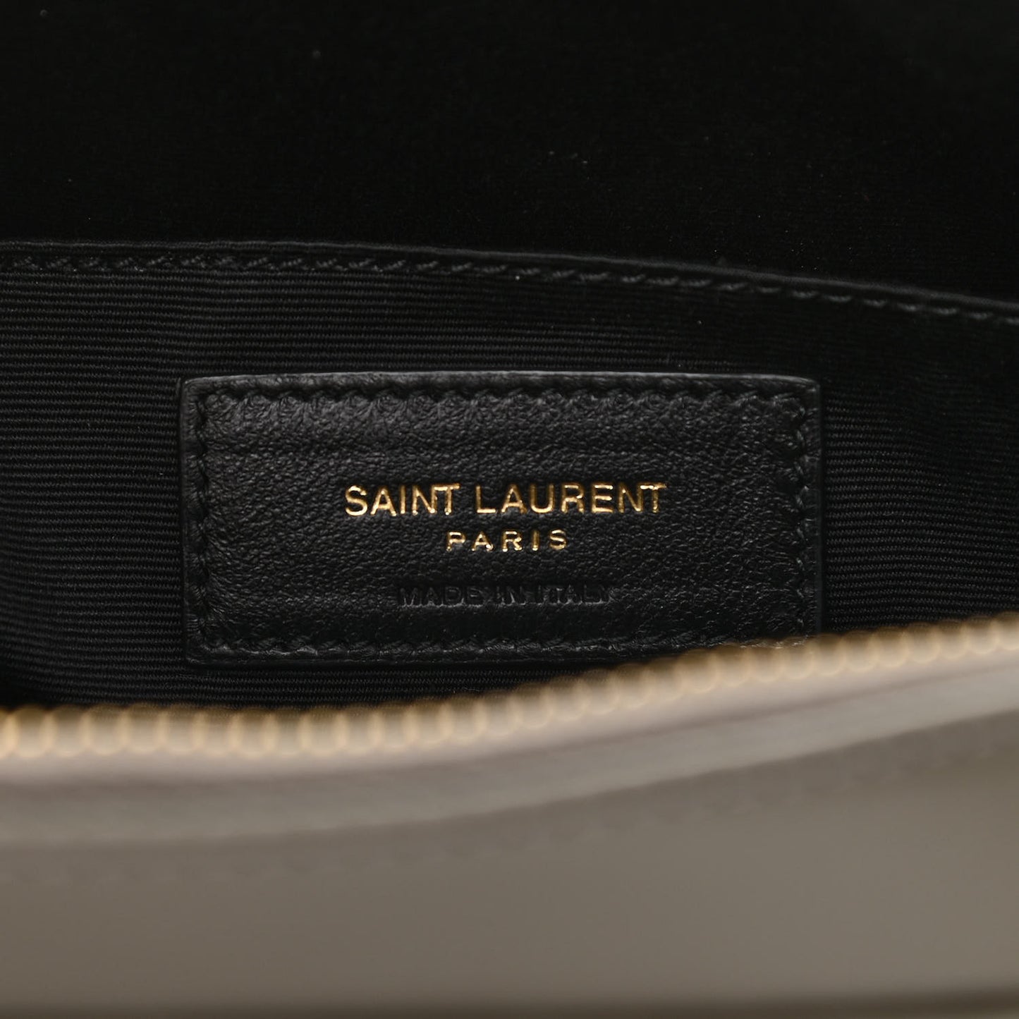 Calfskin Matelasse Monogram Lou Camera Bag Grey Kaki