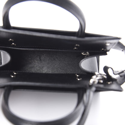 Givenchy Grained Calfskin Mini Horizon Satchel Black 5 of 11