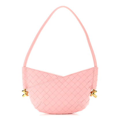 Bottega Veneta Nappa Intrecciato Baby Solstice Shoulder Bag Rose Powder 1 of 9