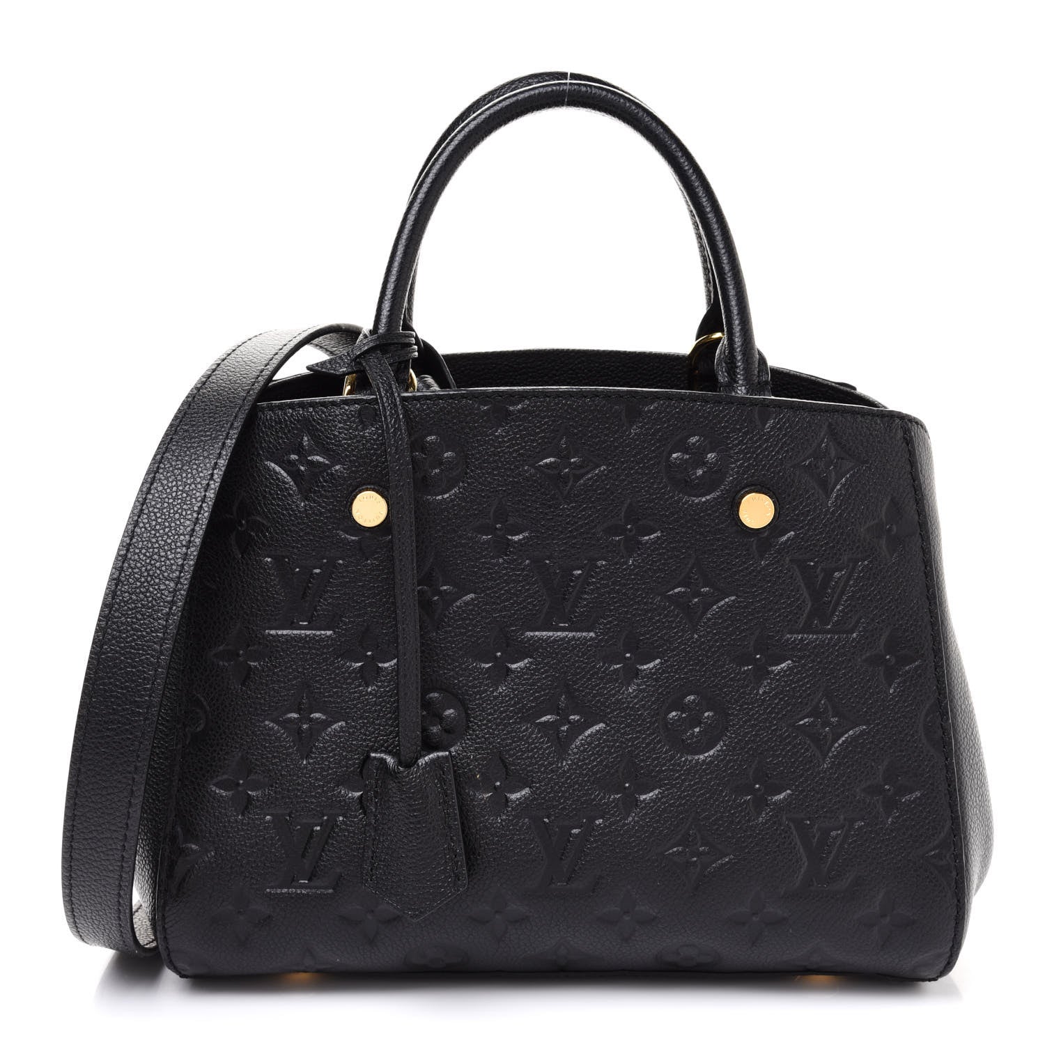 Louis Vuitton Empreinte Montaigne BB Black 1 of 10