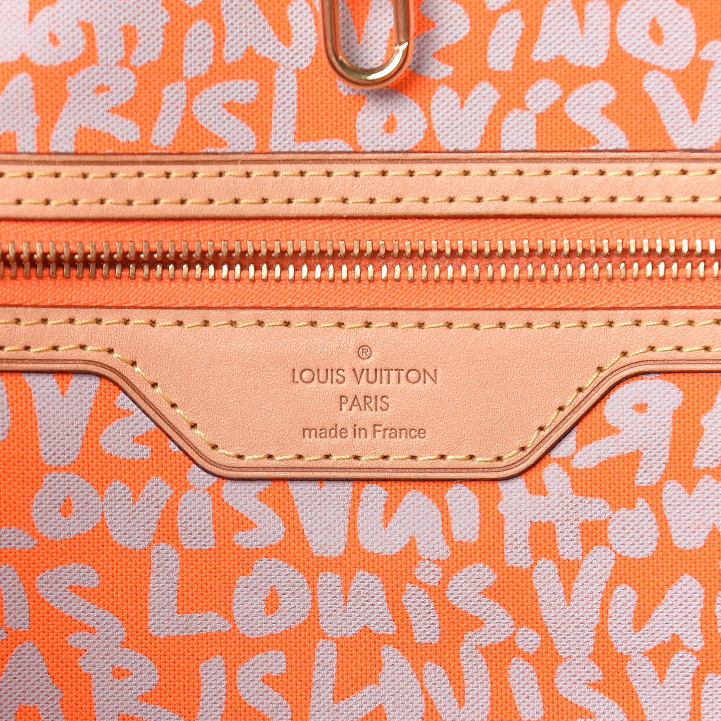 Monogram Graffiti Neverfull GM Orange