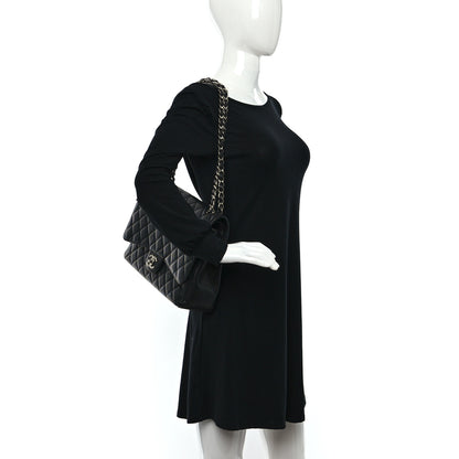 Chanel Caviar Quilted Maxi Double Flap Black 2 of 9