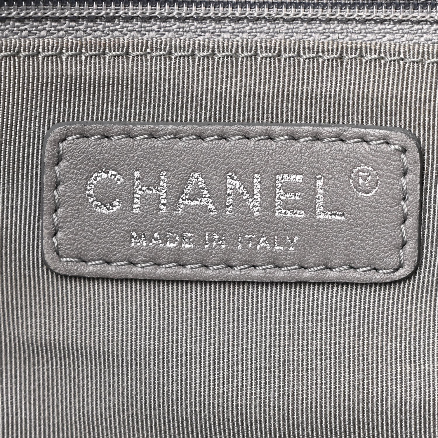 Chanel Calfskin Ultra Stitch Oversized Flap Grey 6 of 10