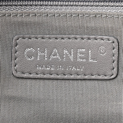 Chanel Calfskin Ultra Stitch Oversized Flap Grey 6 of 10