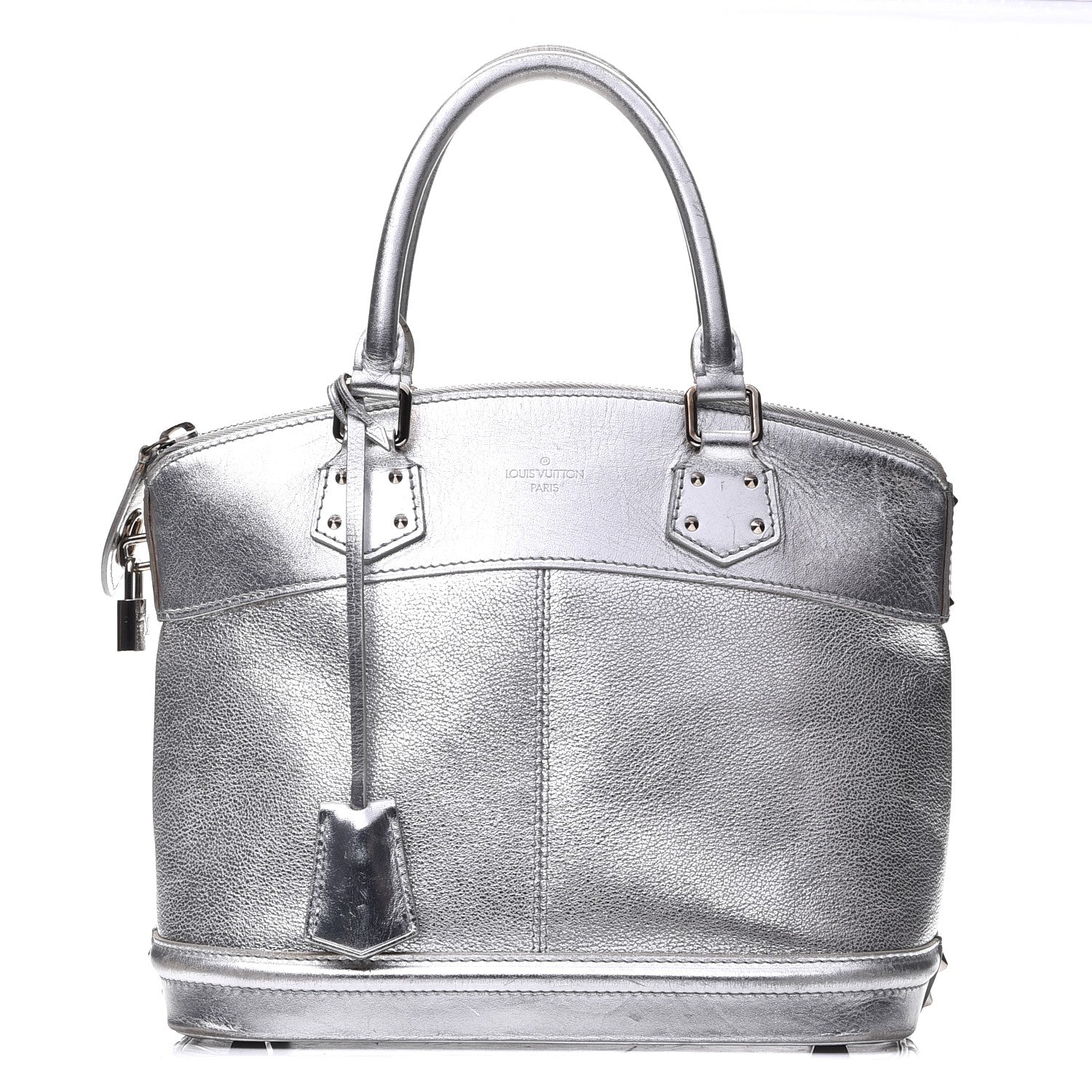 Louis Vuitton Suhali Lockit PM Silver 229360 – FASHIONPHILE