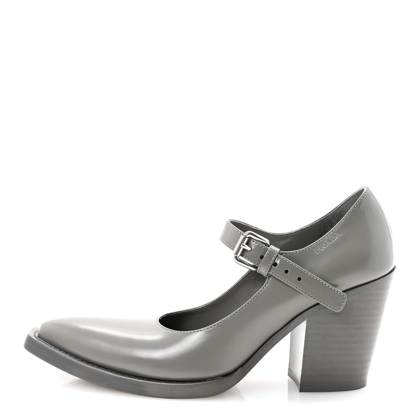 Spazzolato Mary Jane 90mm Pumps 36.5 Marmo