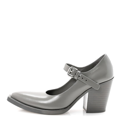 Prada Spazzolato Mary Jane 90mm Pumps 36.5 Marmo 1 of 9