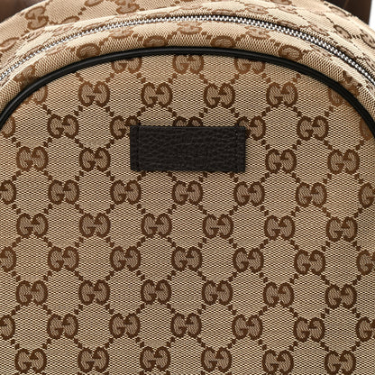 Gucci Monogram Travel Backpack Dark Brown 8 of 10