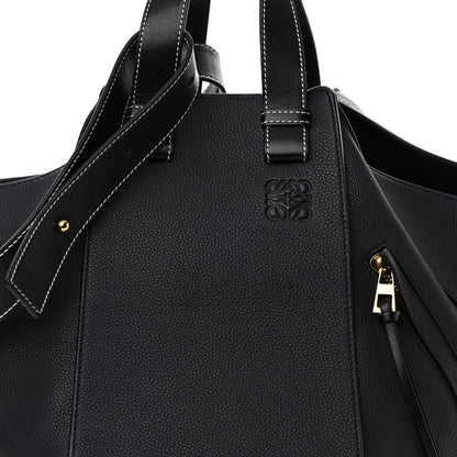 Loewe Calfskin Medium Hammock Shoulder Bag Midnight Blue Black 8 of 12