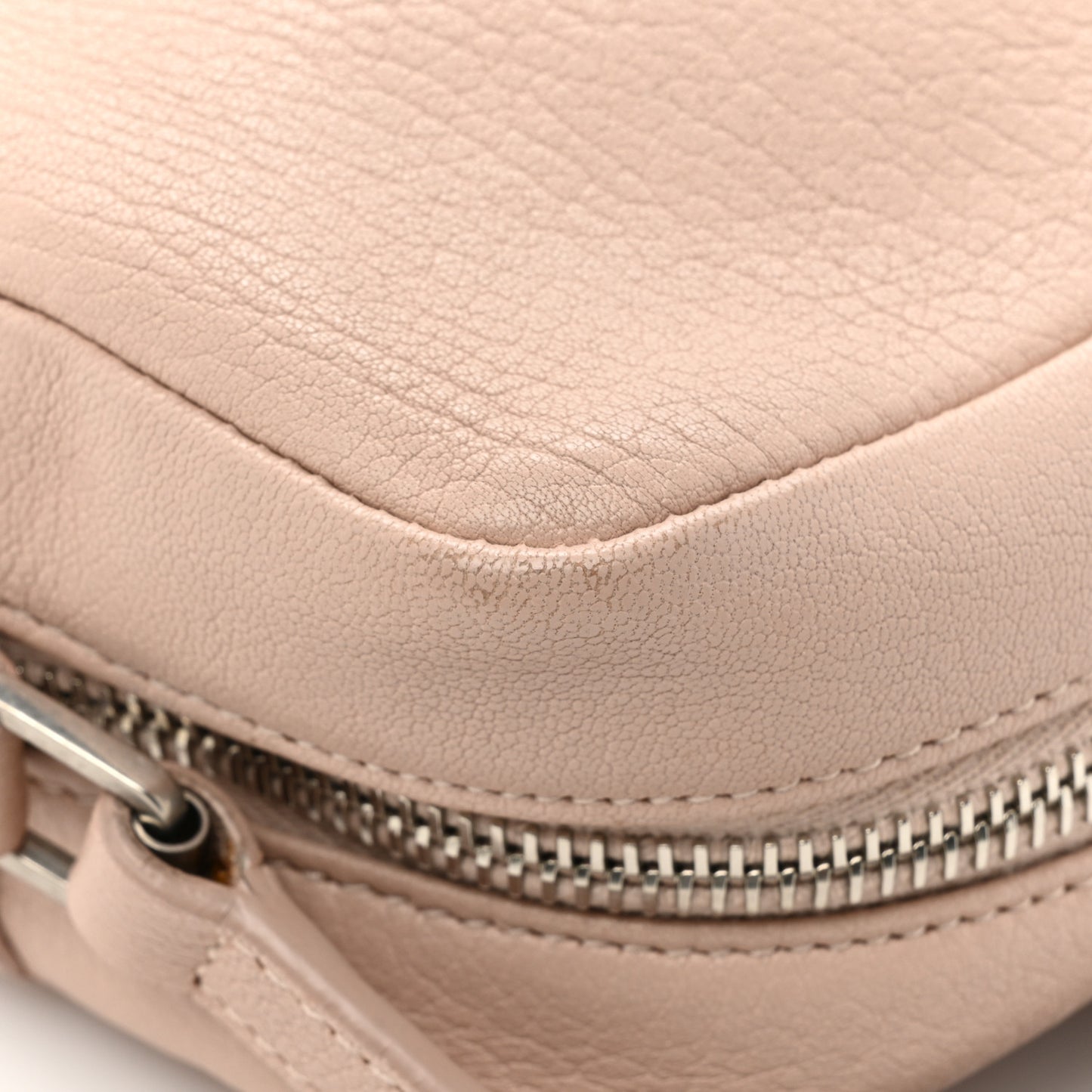 Lambskin Monogram Small Lou Camera Bag Marble Pink