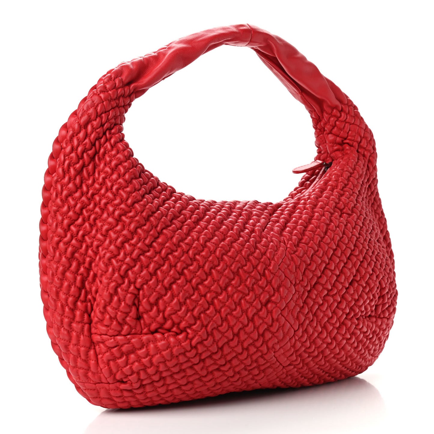Nappa Mini Ponza Medium Veneta Hobo Cardinal