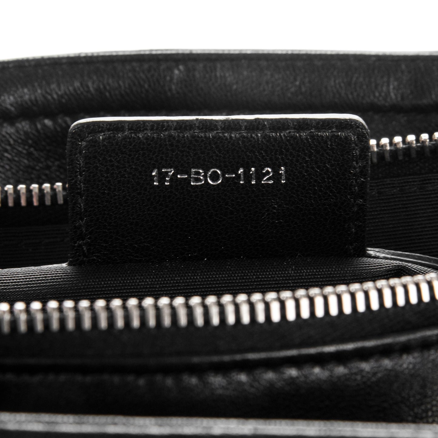 Lambskin Cannage Granville Polochon Black