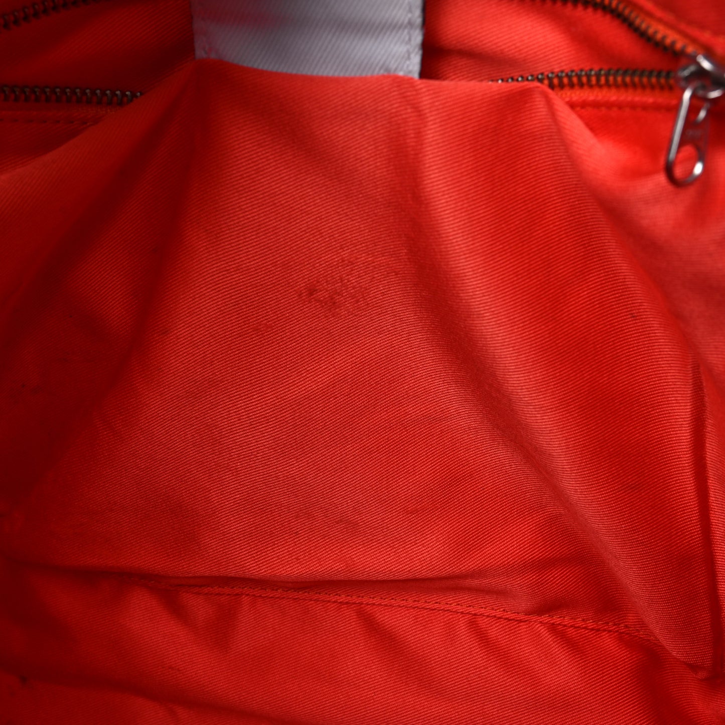 Vegan Leather Medium Shopping Bag Orange